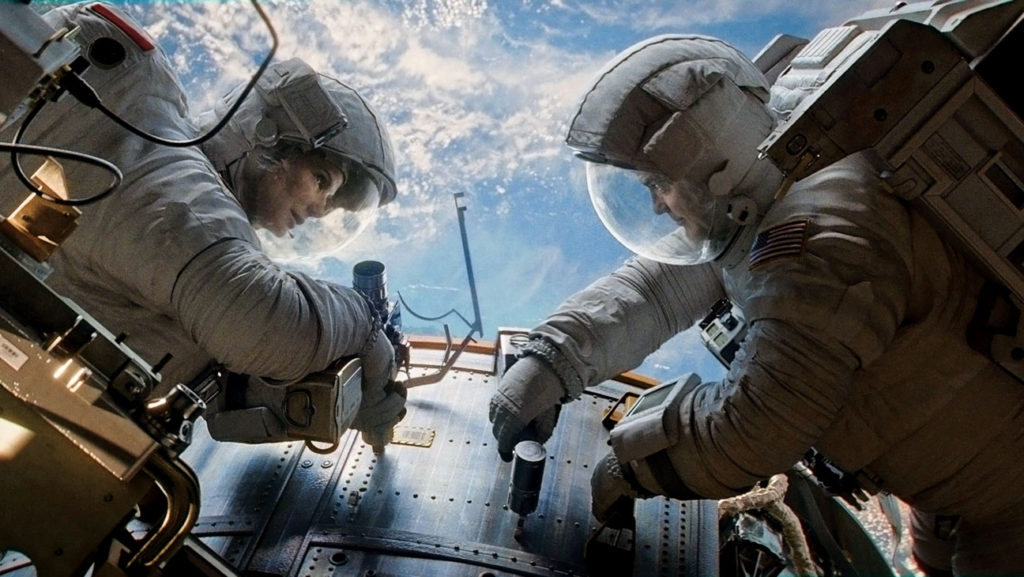 'Gravity' review: Sandra Bullock and George Clooney in Gravity