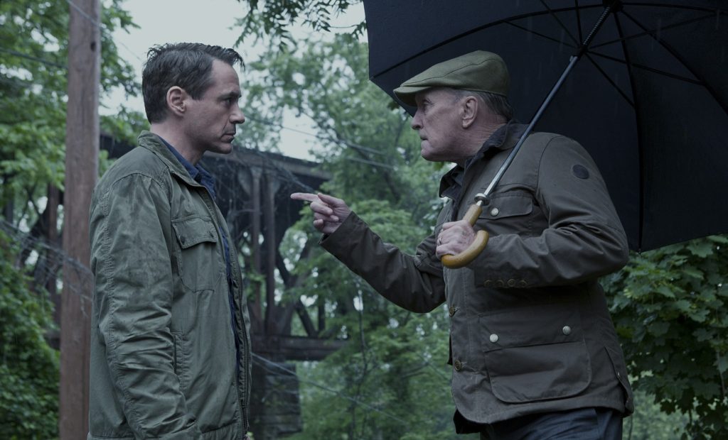 Robert Downey Jr and Robert Duvall as the estranged father-son pair