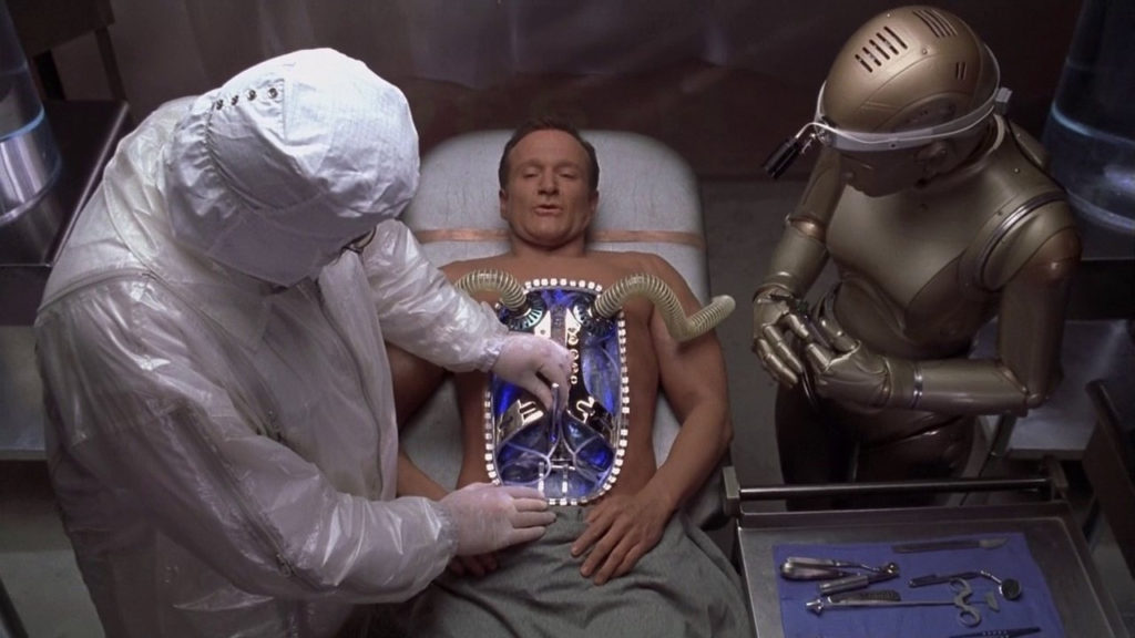 Robin Williams as robot-with-feelings Andrew Martin in Bicentennial Man