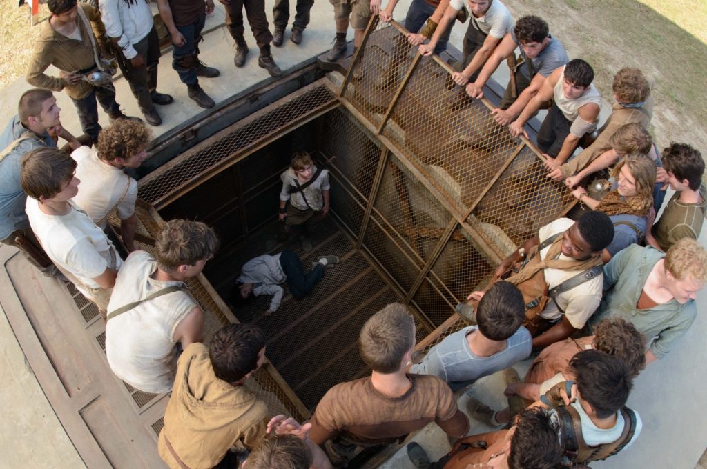 'The Maze Runner' review: The Gladers gather to see the new arrival in The Maze Runner