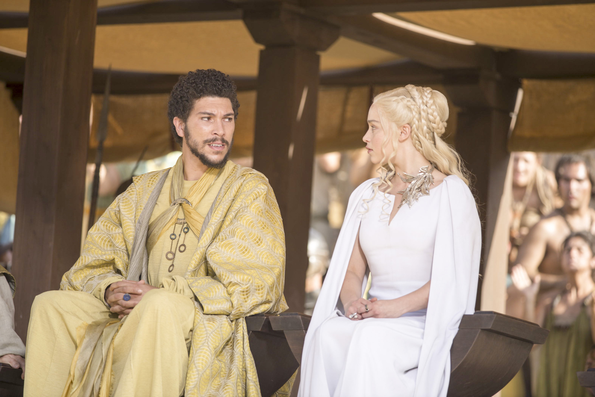 Hizdahr zo Loraq and Dany in 'The Dance of Dragons'
