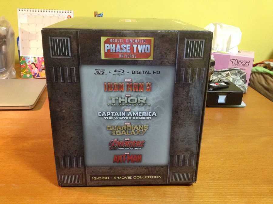 Marvel Phase Two Box Set packaging
