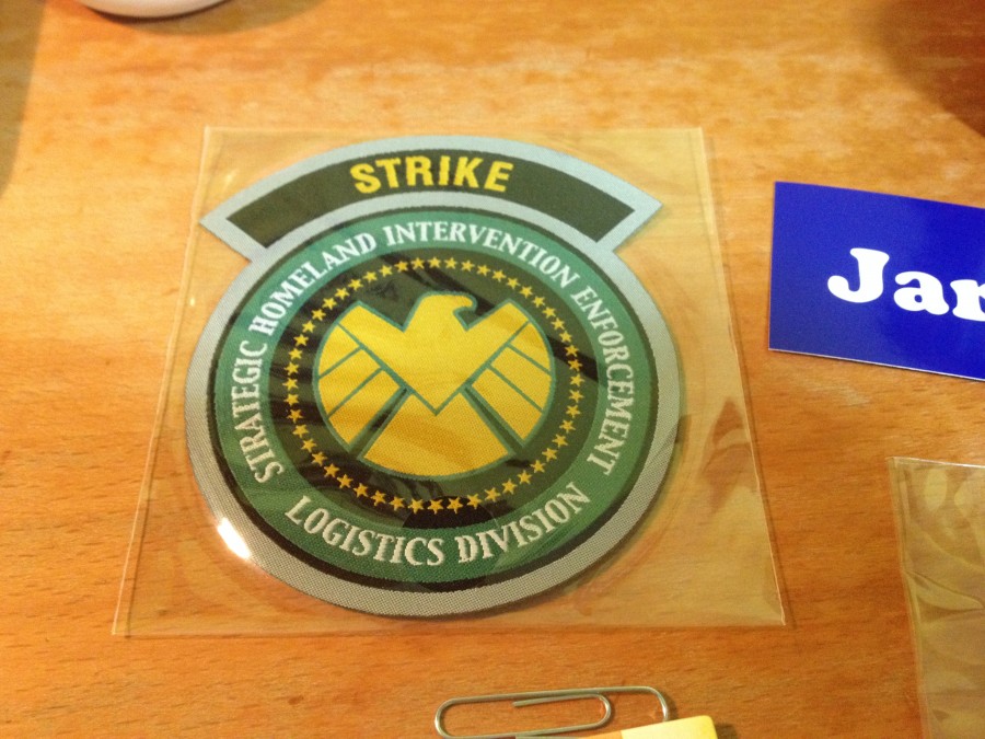Marvel Phase Two Box Set STRIKE team badge