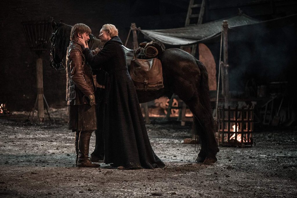 Jaime and Brienne in 'The Last of the Starks'