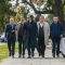 'The World's End' review: Martin Freeman (Oliver Chamberlain), Paddy Considine (Steven Prince), Simon Pegg (Gary King), Nick Frost (Andy Knightley) and Eddie Marsan (Peter Page) in The World's End